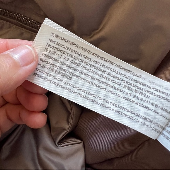 Abercrombie & Fitch Ultra Collection Puffer‎ Jacket Women's Size XL - Picture 10 of 10